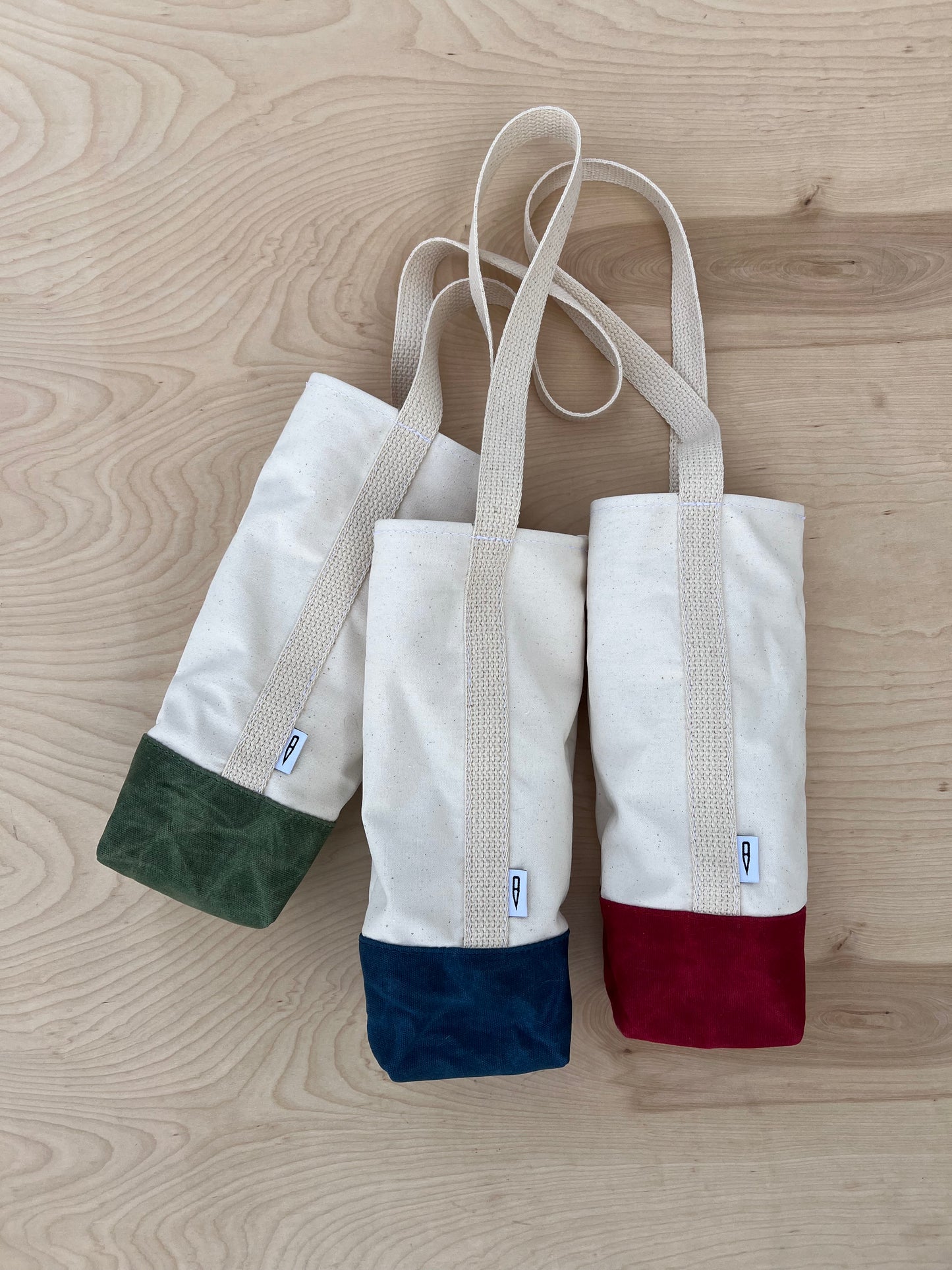 Wine Tote - Blue