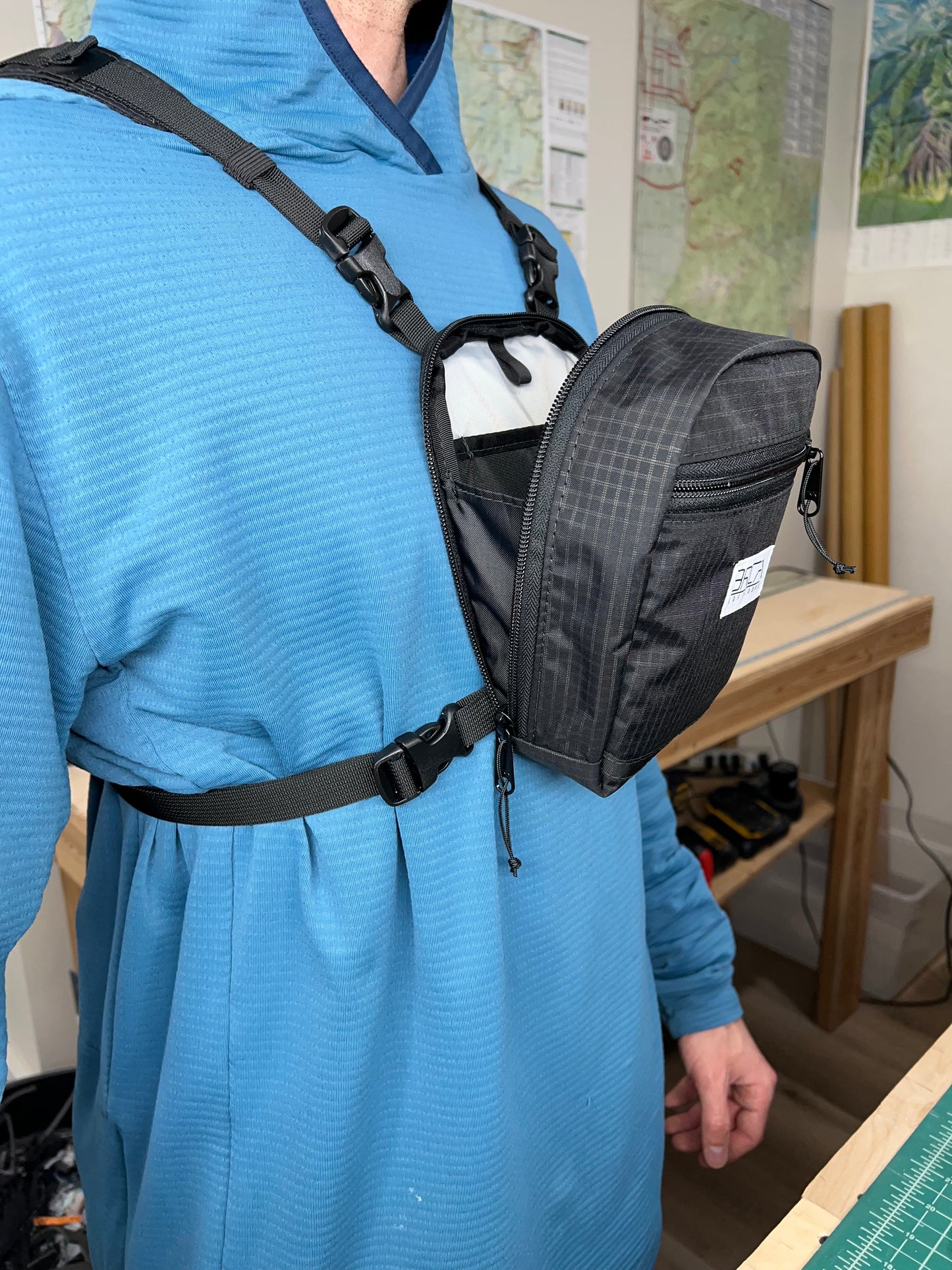 Chest Pack - Blue Wave
